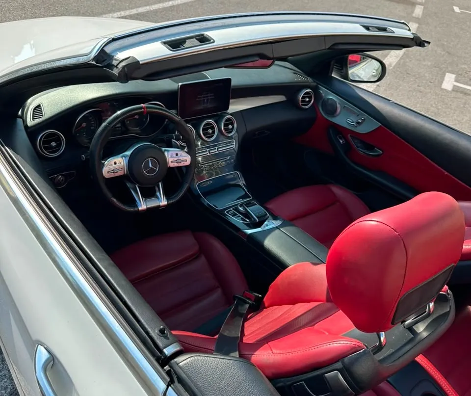 Mercedes С-сlass Сabriolet 2019 — gündəlik icarə — Minik avtomobili icarəsi, Bakı (3)