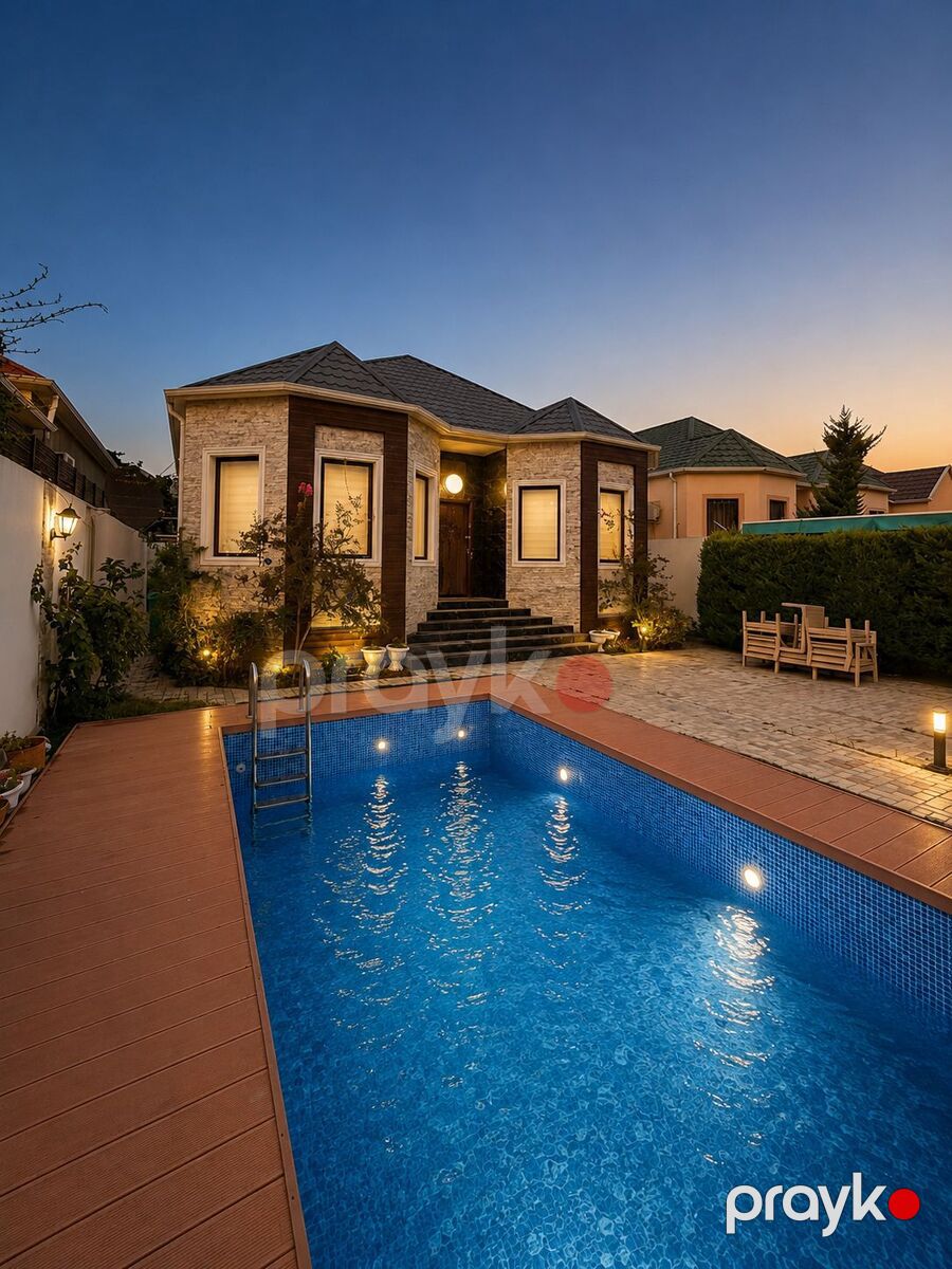Satılır 4 otaqlı həyət evi/bağ evi 180 m² — Ev, villa, Bakı (3)