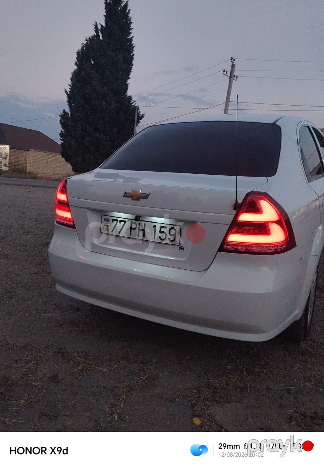Chevrolet Aveo LED arxa stop fənərləri Lexus dizayını — Aksesuarlar, Gəncə (3)
