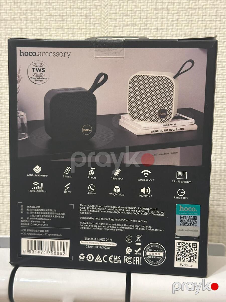Hoco Hc22 Bt Speaker — Səs texnikası, Bakı (2)