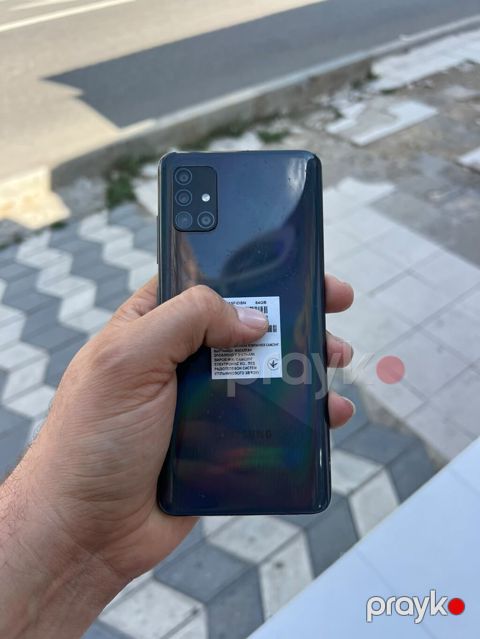 Samsung Galaxy A51, 64 GB, rəng - Qara, Barmaq izi — Bakı