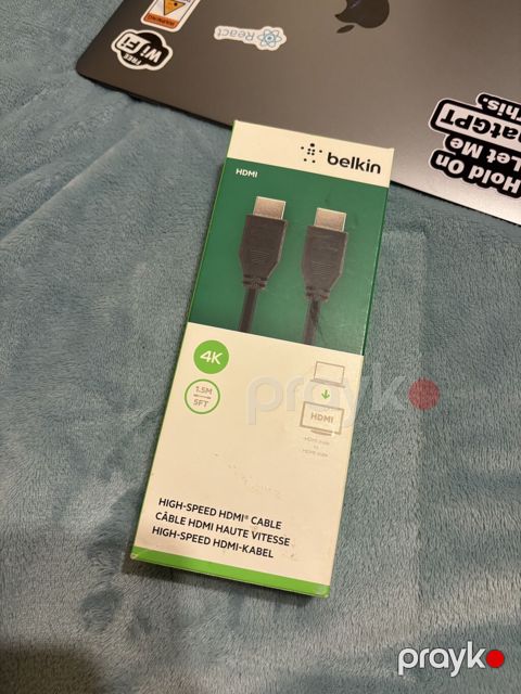 Belkin HDMI kabeli 1.5 m Orijinal Belkin HDMI kabeli. Video və səs — Bakı