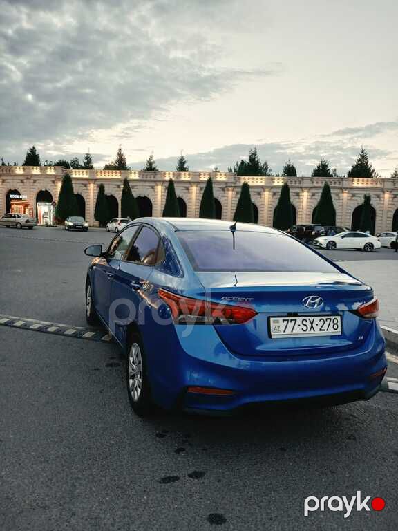 Hyundai Accent, 1.6 L, 2018 il, 217 000 km — Avtomobillər, Gəncə (7)