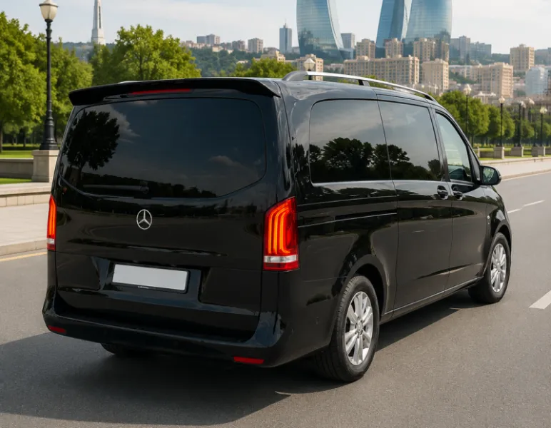 Mercedes Viano 2021 — gündəlik icarə — Avtobus və mikroavtobus icarəsi, Bakı (6)