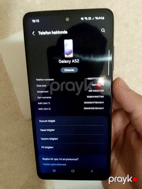 Samsung Galaxy A52, 128 GB, rəng - Qara, İki sim kartlı — Bakı