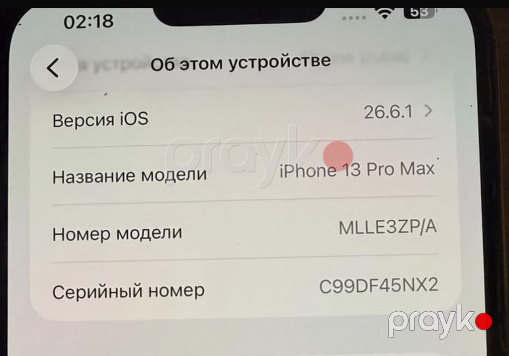 IPhone 13 Pro Max, 256 GB, Sierra Blue, Simsiz şarj, Face ID, Sənədlərlə — Apple iPhone, Bakı (9)