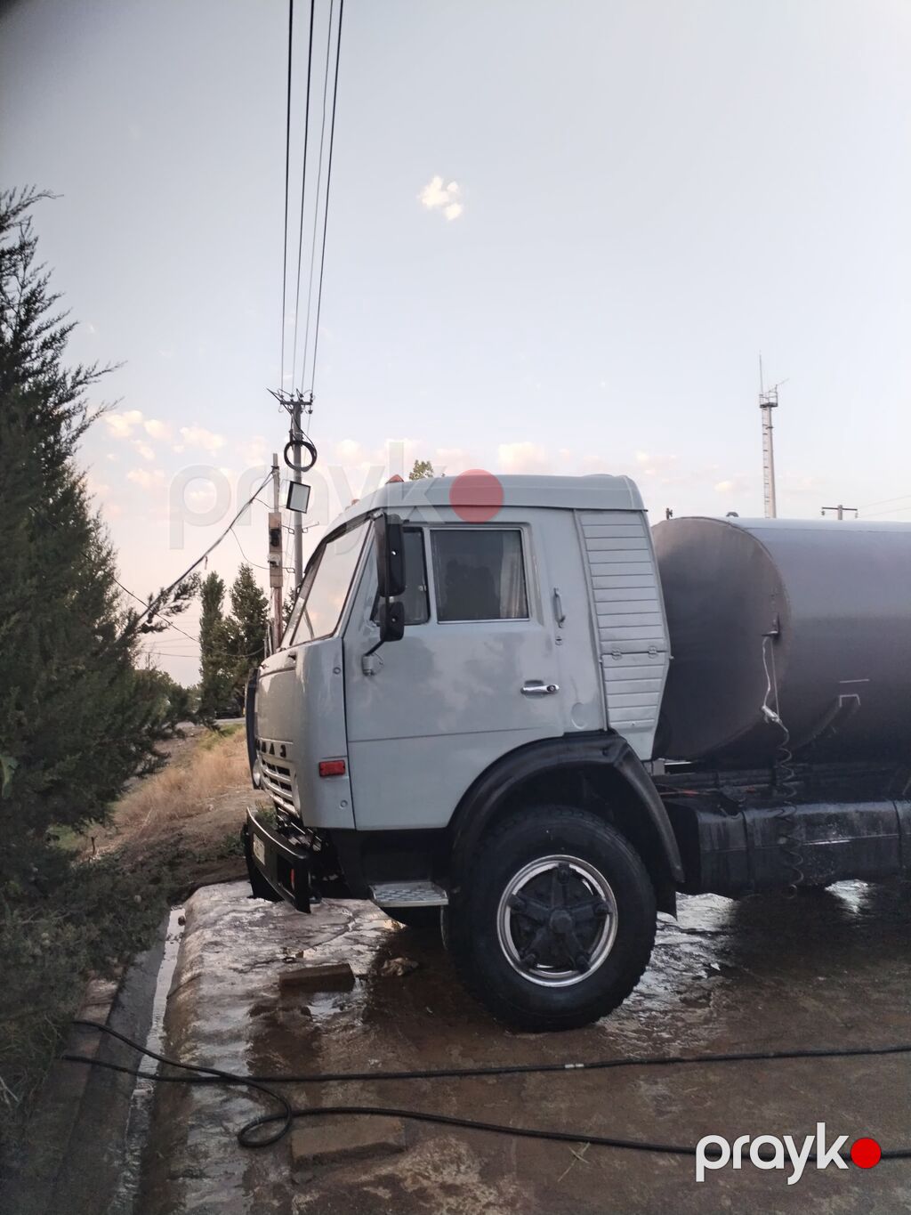 Kamaz yanacaq/su daşıyan tanker yük maşını - Markası/modeli: Kamaz — Yük maşınları, Ağdam (8)