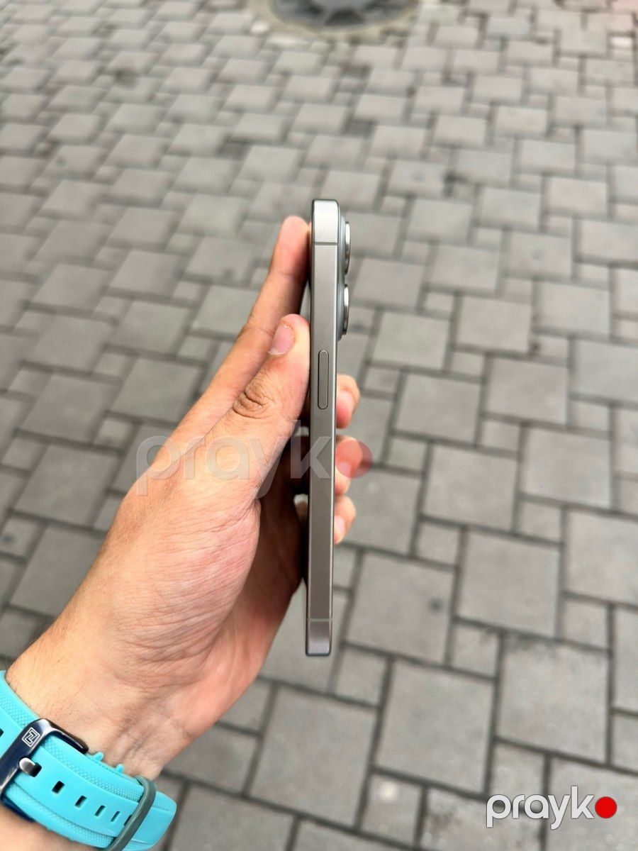 Apple iPhone 15 Pro Natural Titanium 128GB/8GB — Smartfonlar, Bakı (2)
