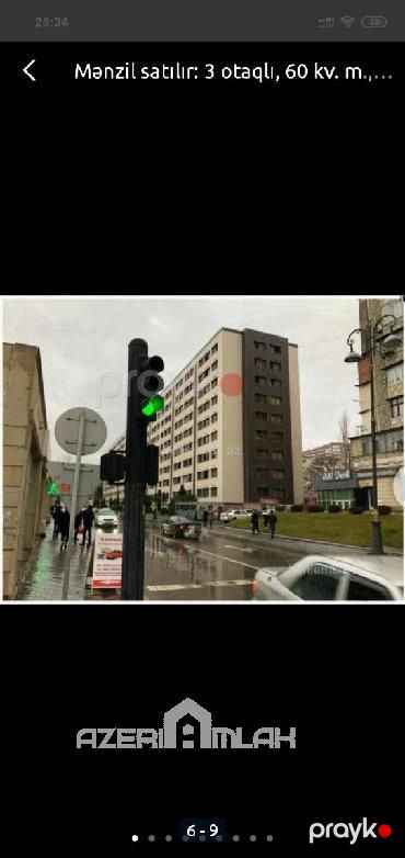 Satılır 3 otaqlı mənzil Nərimanov rayonu Bakı şəhəri, Nərimanov rayonu, Nəriman Nərimanov metro stansiyası — Mənzil, Bakı (8)