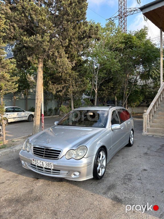 Mercedes C 200, 2.2 L, 2003 il, 217 000 km — Avtomobillər, Bakı (3)