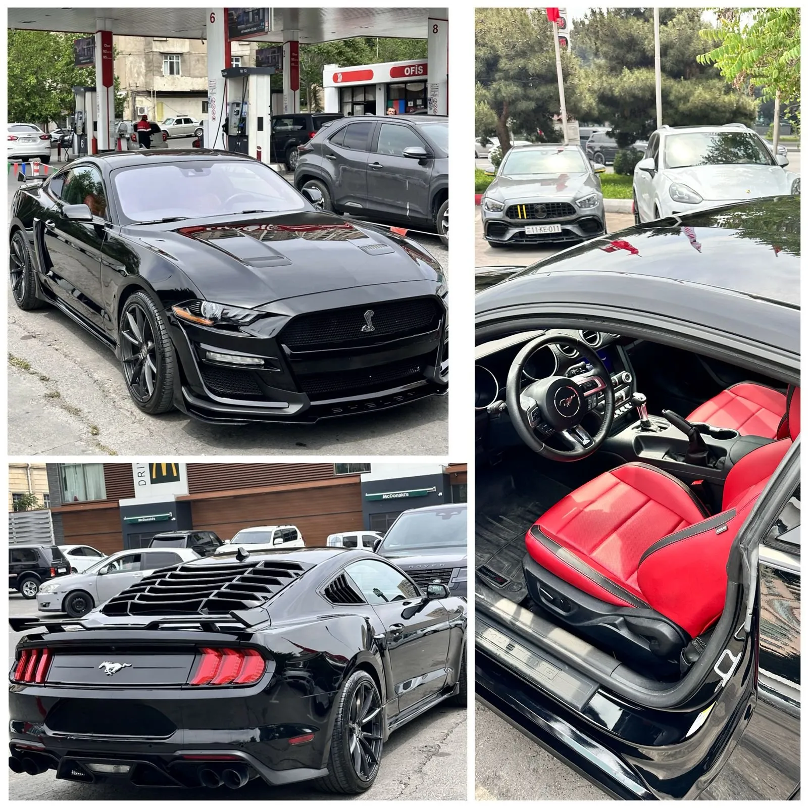 Ford Mustang 2023 — gündəlik icarə — Minik avtomobili icarəsi, Bakı (4)