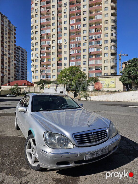 Mercedes S 320, 3.2 L, 2000 il, 450 000 km — Avtomobillər, Bakı (2)