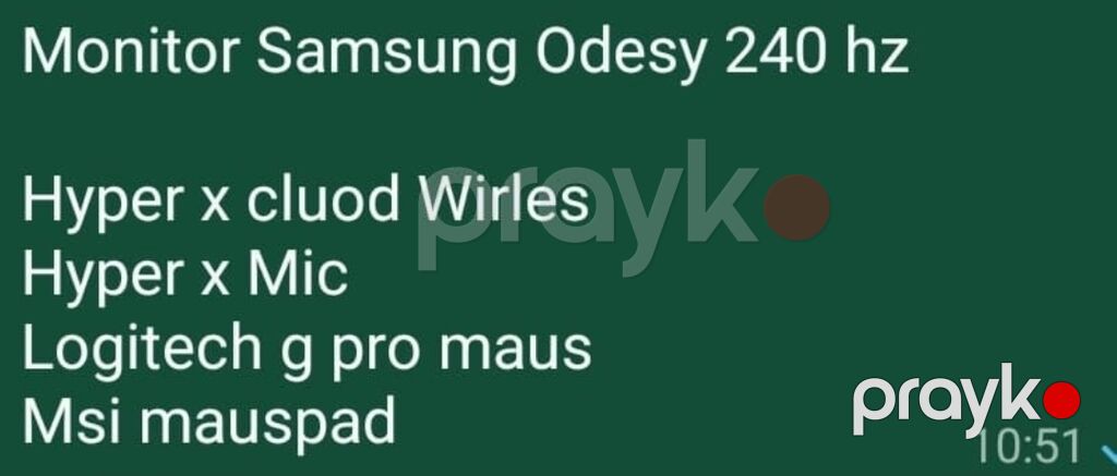 Gaming avadanlıqları paketi - Monitor: Samsung Odyssey, 240 Hz yüksək — Ofis mebeli, Bakı (2)