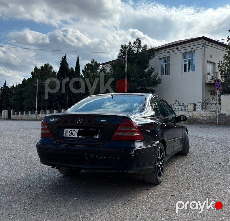 Mercedes C 320, 3.2 L, 2000 il, 247 000 km — Avtomobillər, Bakı (4)