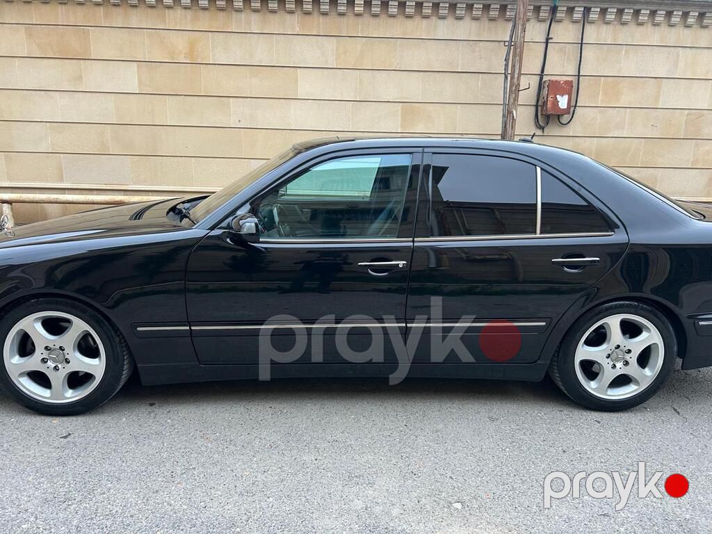 Mercedes E 320, 3.2 L, 2000 il, 295 000 km — Avtomobillər, Bakı (7)