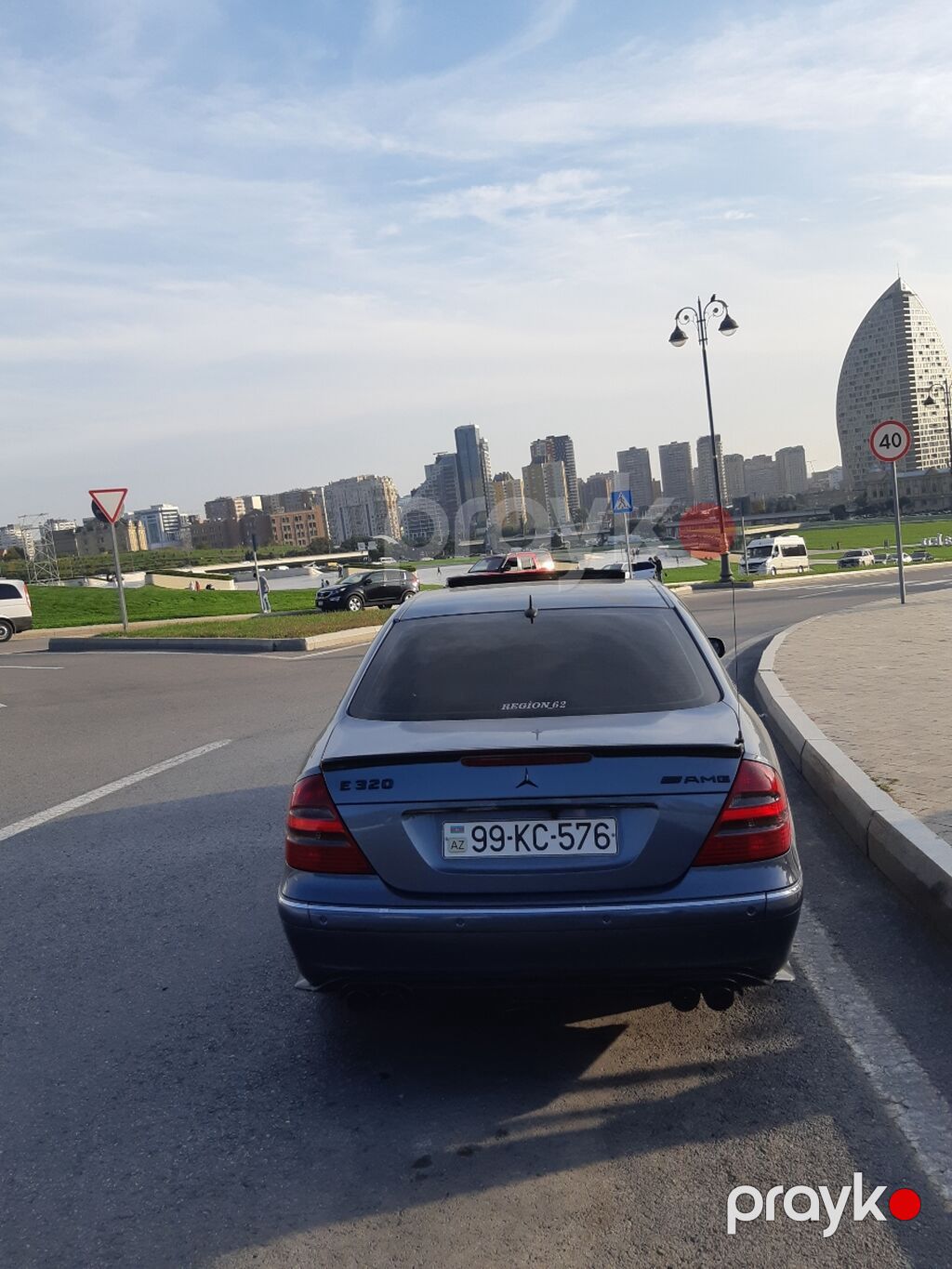 Mercedes-Benz E 320: 3.2 l 2003 il Sedan — Avtomobillər, Bakı (6)