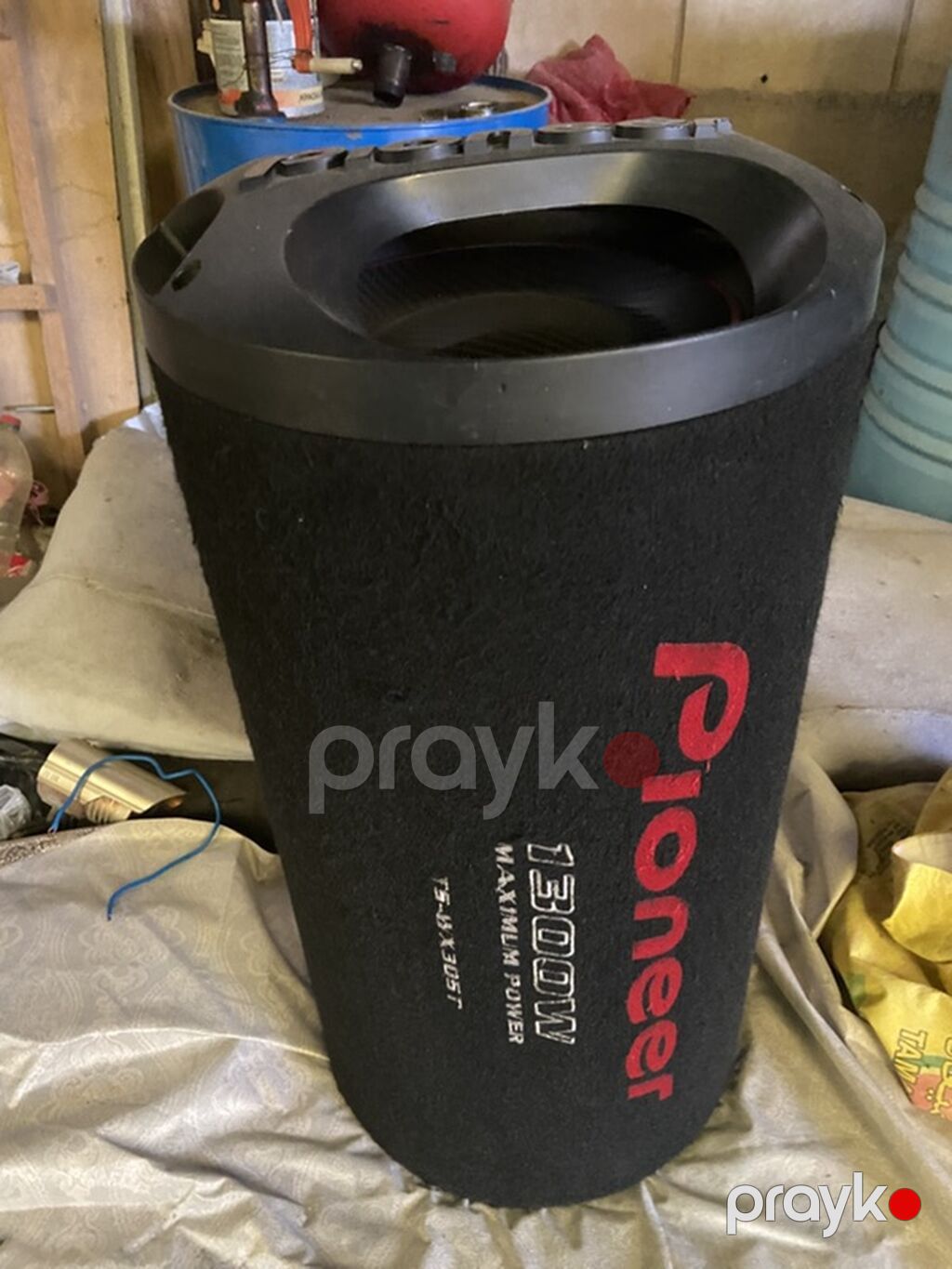 Basovka Pioneer avtomobil subvuferi – silindrik (tube) tipli korpusda — Avtomobil akustikası, Digah (3)