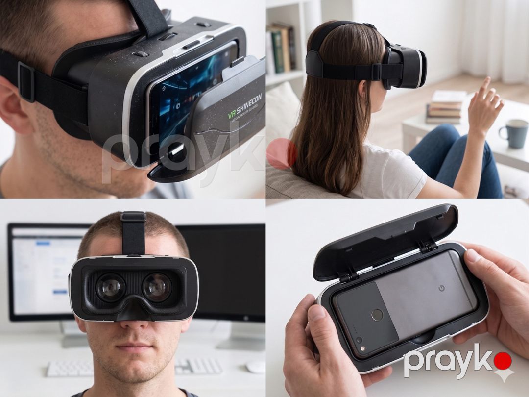 VR Eynək Shinecon SC-G15 — Oyunlar, konsollər və proqramlar, Bakı (2)