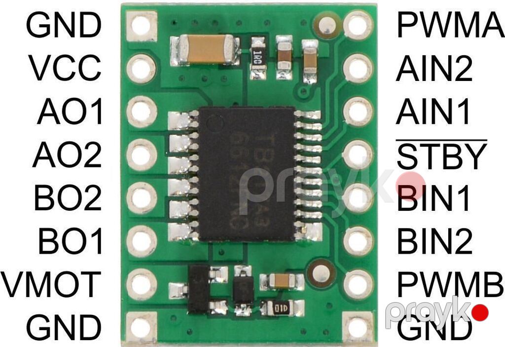 Elan başlığı: TB6612FNG Cüt Motor Sürücü Kartı – Yeni Versiya — Digər, Bakı (3)