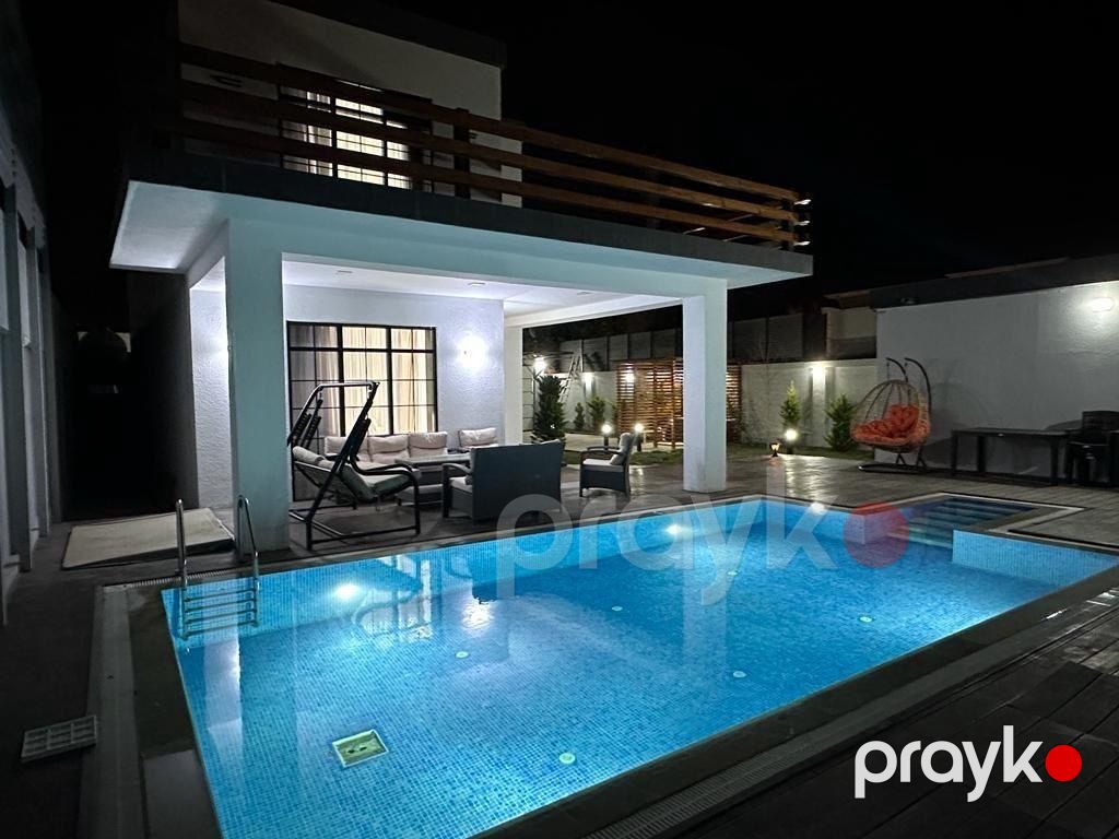 İcarəyə verilir 5 otaqlı həyət evi/bağ evi 350 m² — Ev, villa, Bakı (12)