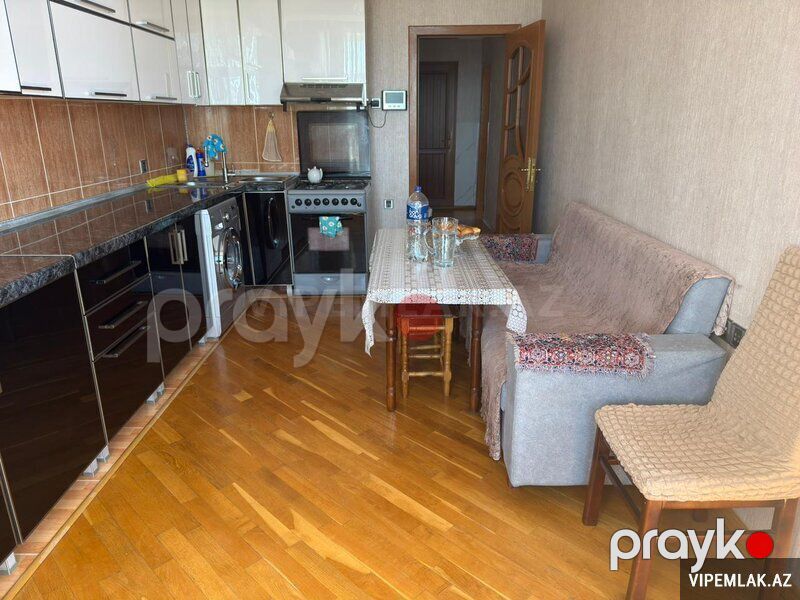 Xətai rayonunda 2 otaqlı Yeni tikili Kirayə verilir, 89 m² — Mənzil, Bakı (3)
