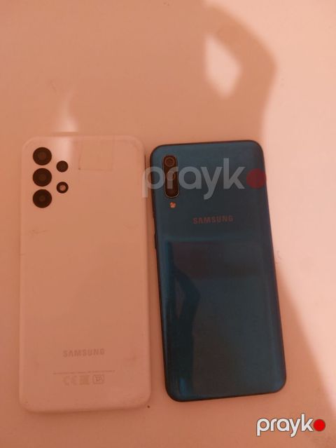 Samsung Galaxy A13, rəng - Ağ, Barmaq izi — Bakı