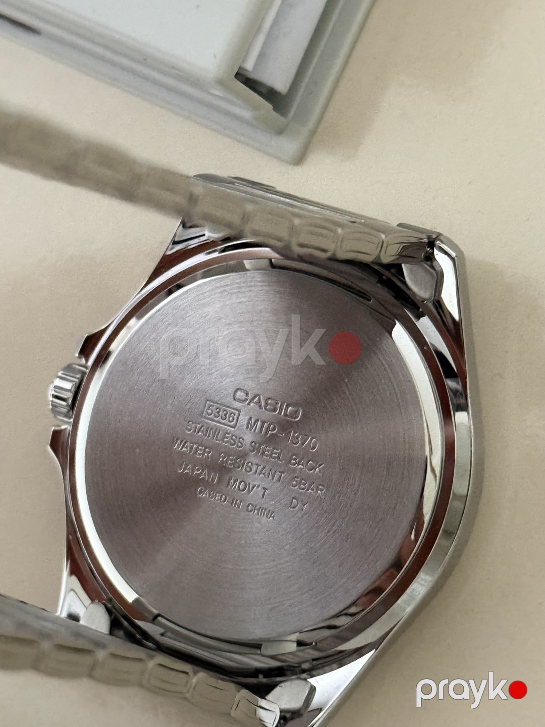 Casio qol saatı stainless steel kəmərli — Qol saatları, Sumqayıt (3)