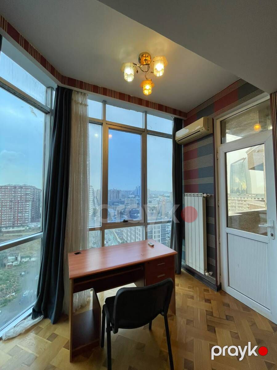 İcarəyə verilir 3 otaqlı yeni tikili 145 m² — Mənzil, Bakı (12)
