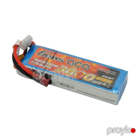 11.1V 3800mAh 25C Li-Po Batareya (Gens Ace) Mini Sumo Robot və — Bakı