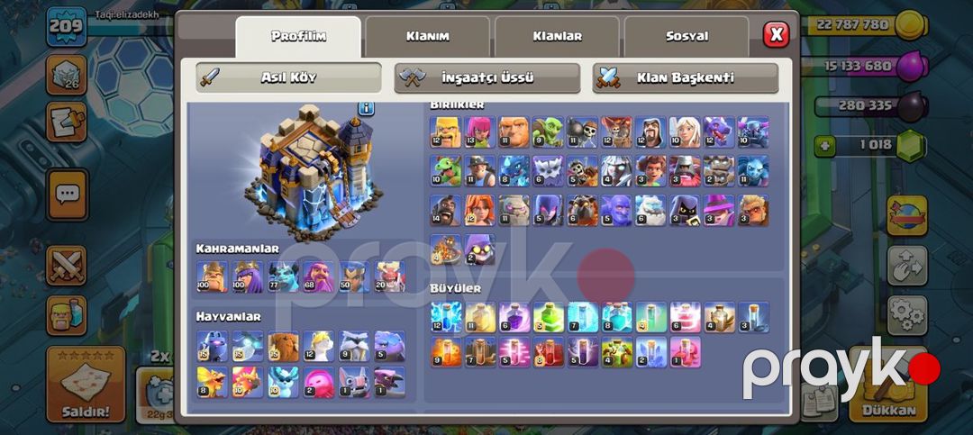 Clash of clans — Oyunlar, konsollər və proqramlar, Qəbələ (3)