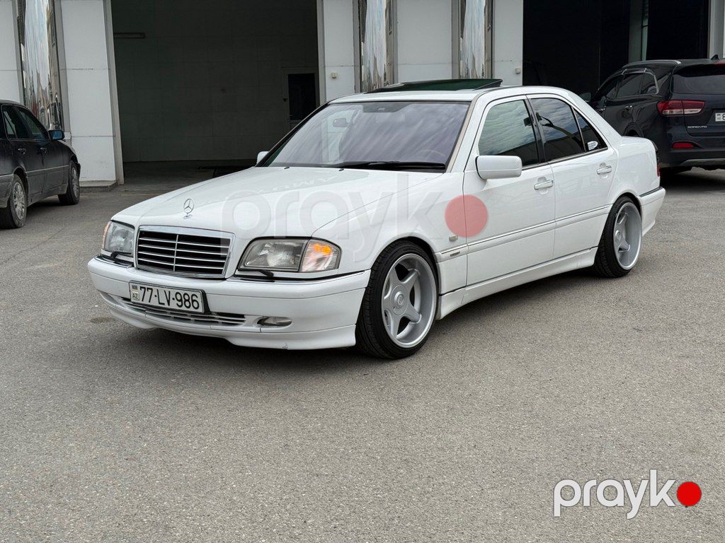 Mercedes C 180, 1.8 L, 1999 il, 330 000 km — Avtomobillər, Bakı (2)