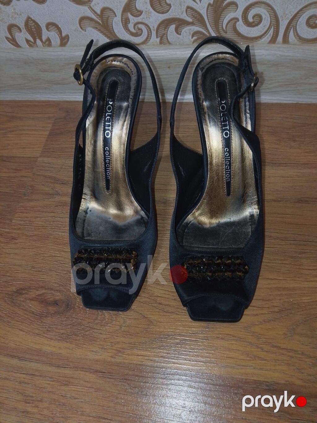 Brend: Poletto Collection Model: Qadın açıq burunlu slingback tufli — Tufl, Bakı (3)