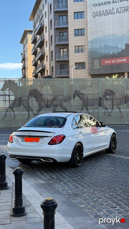 Mercedes C 250 4MATIC, 2.1 L, 2017 il, 240 852 km — Avtomobillər, Bakı (2)