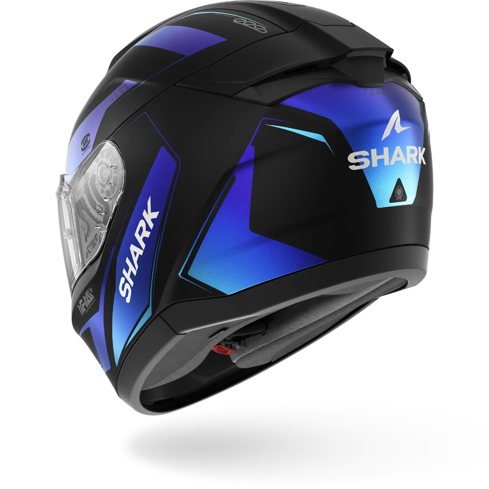 Dəbilqə Shark Rıdıll 2 Mekarıum Mat Black Blue, L (HE1117EKBBL — Bakı