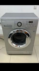 LG paltaryuyan maşın – Direct Drive, 6 kq - Ön yükləməli, gümüş — Товары