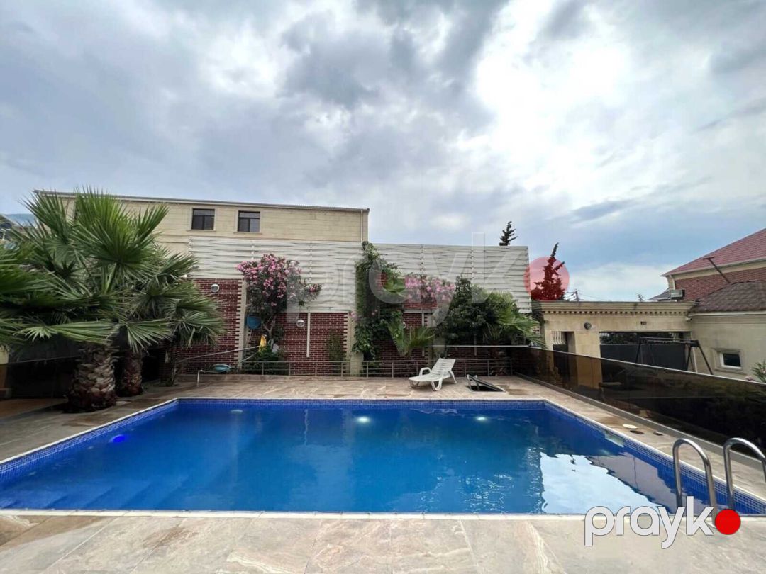 Satılır 5 otaqlı həyət evi/bağ evi 220 m² — Ev, villa, Bakı (4)