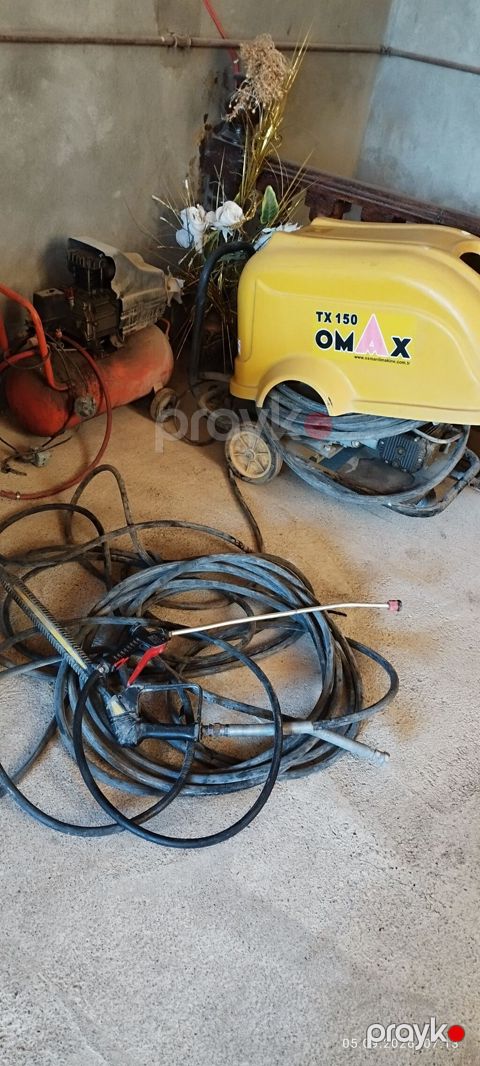 Omax TX 150 yüksək təzyiqli yuyucu aparat - Brend/model: Omax TX 150 — Şəmkir