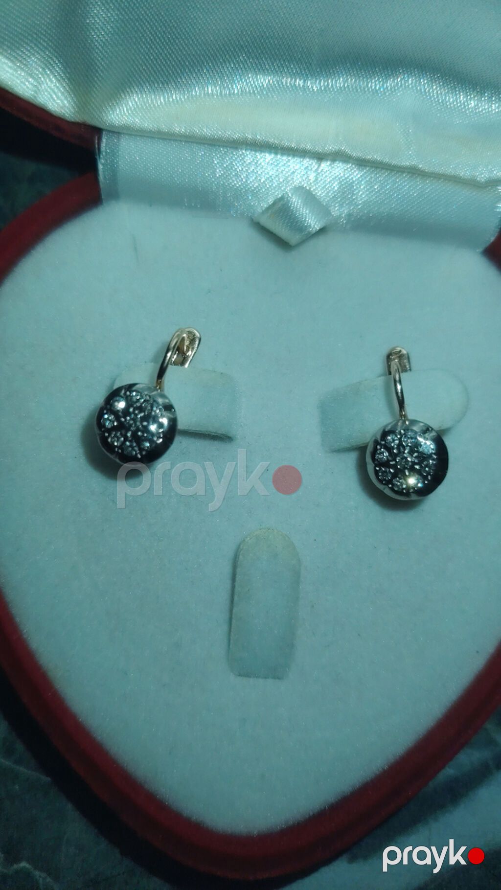 Sırğa, Sarı qızıl, 583 Əyar, 7 g — Sırğa, Bakı (2)