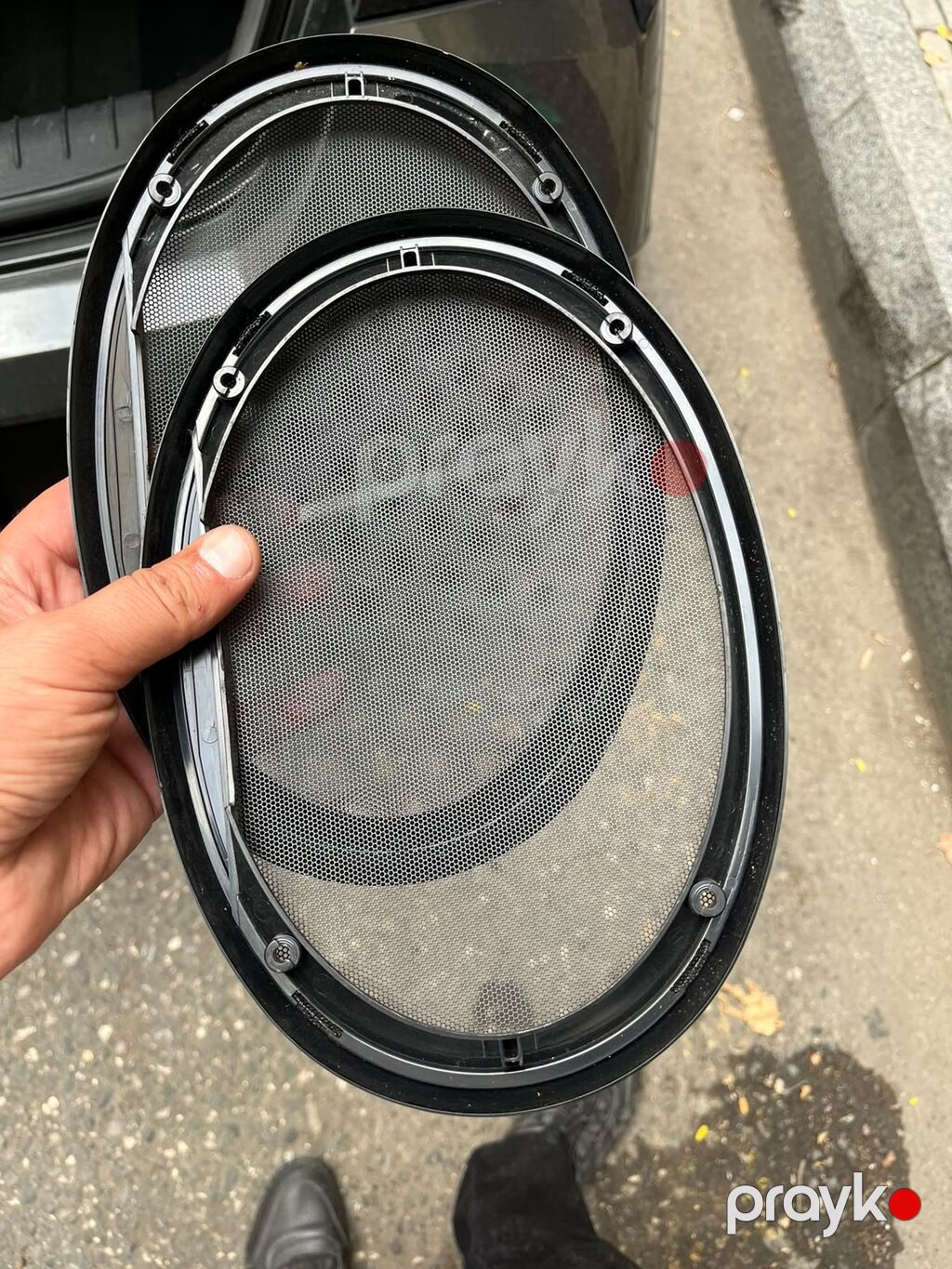 Pioneer akustik qəfəsləri (qril) – 6x9 düym oval dinamiklər üçün cüt — Avtomobil akustikası, Digah (2)