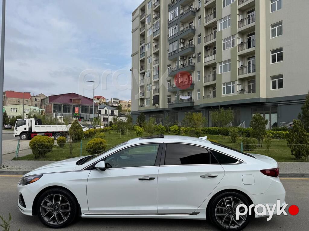 Hyundai Sonata, 2.0 L, 2018 il, 103 400 km — Avtomobillər, Bakı (8)