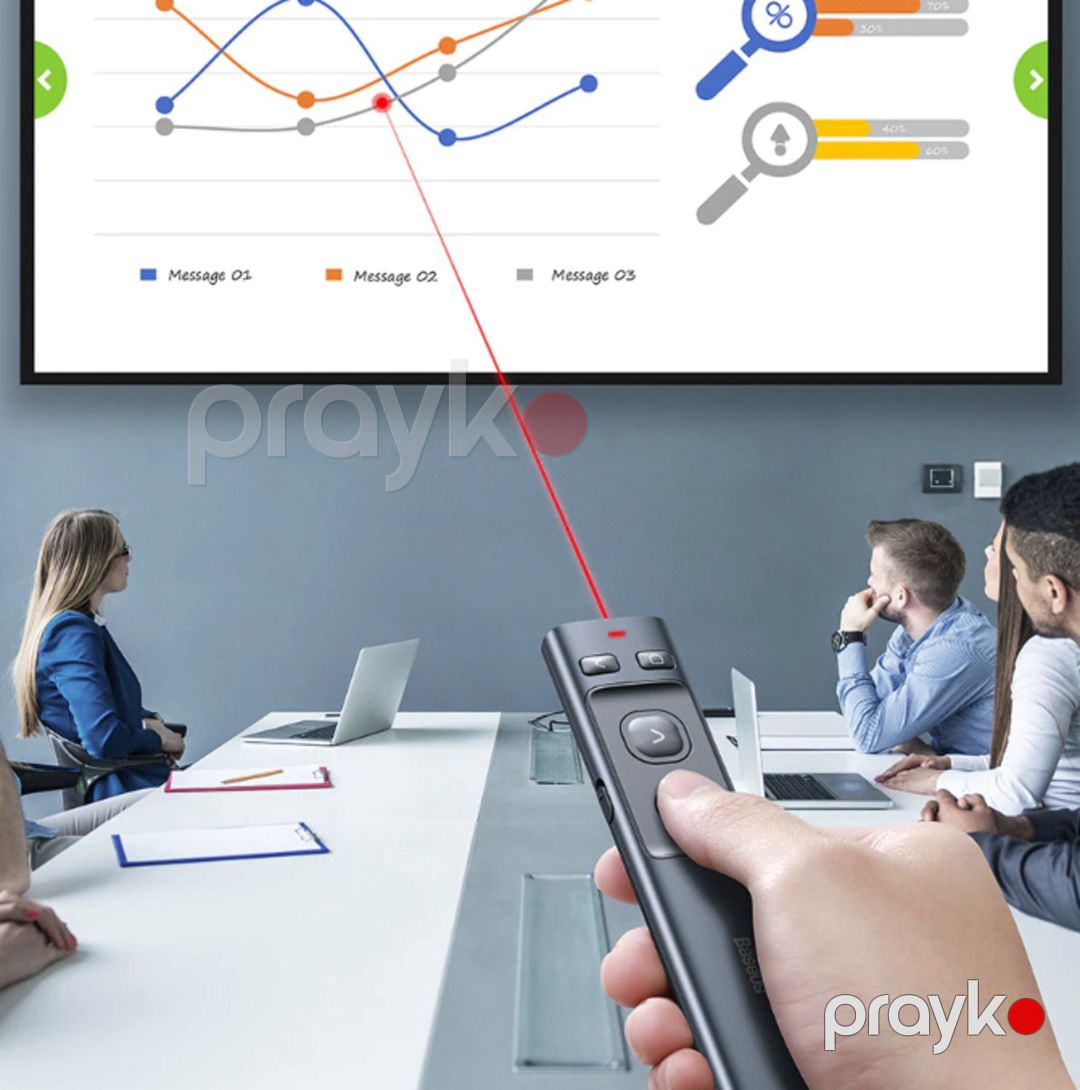 Prezenter Baseus wireless (Typec və USB) — Səs texnikası, Bakı (7)