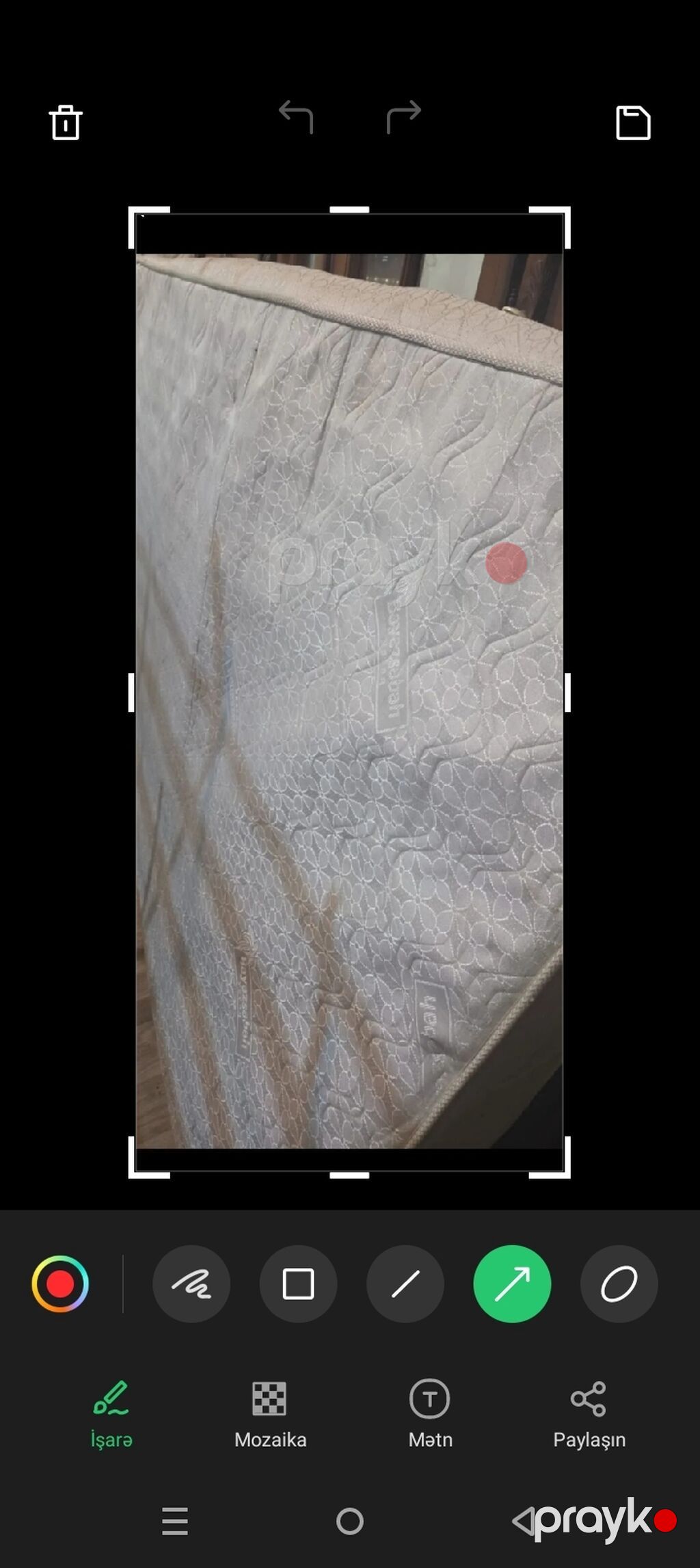 Metall çarpayı karkası + döşəkbir yerdə - Ölçü: təxmini ikinəyarlı — Yataqlar, Bakı (2)