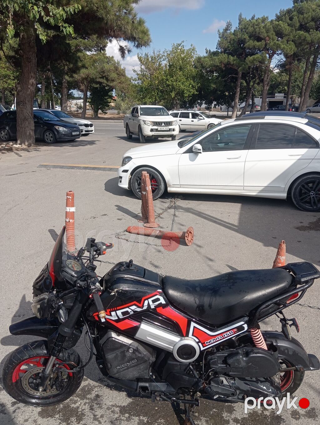 MVR şəhər tipli motosiklet - Kuzov: naked/street dizayn, qara rəngli — Mopedlər və skuterlər, Digah (7)