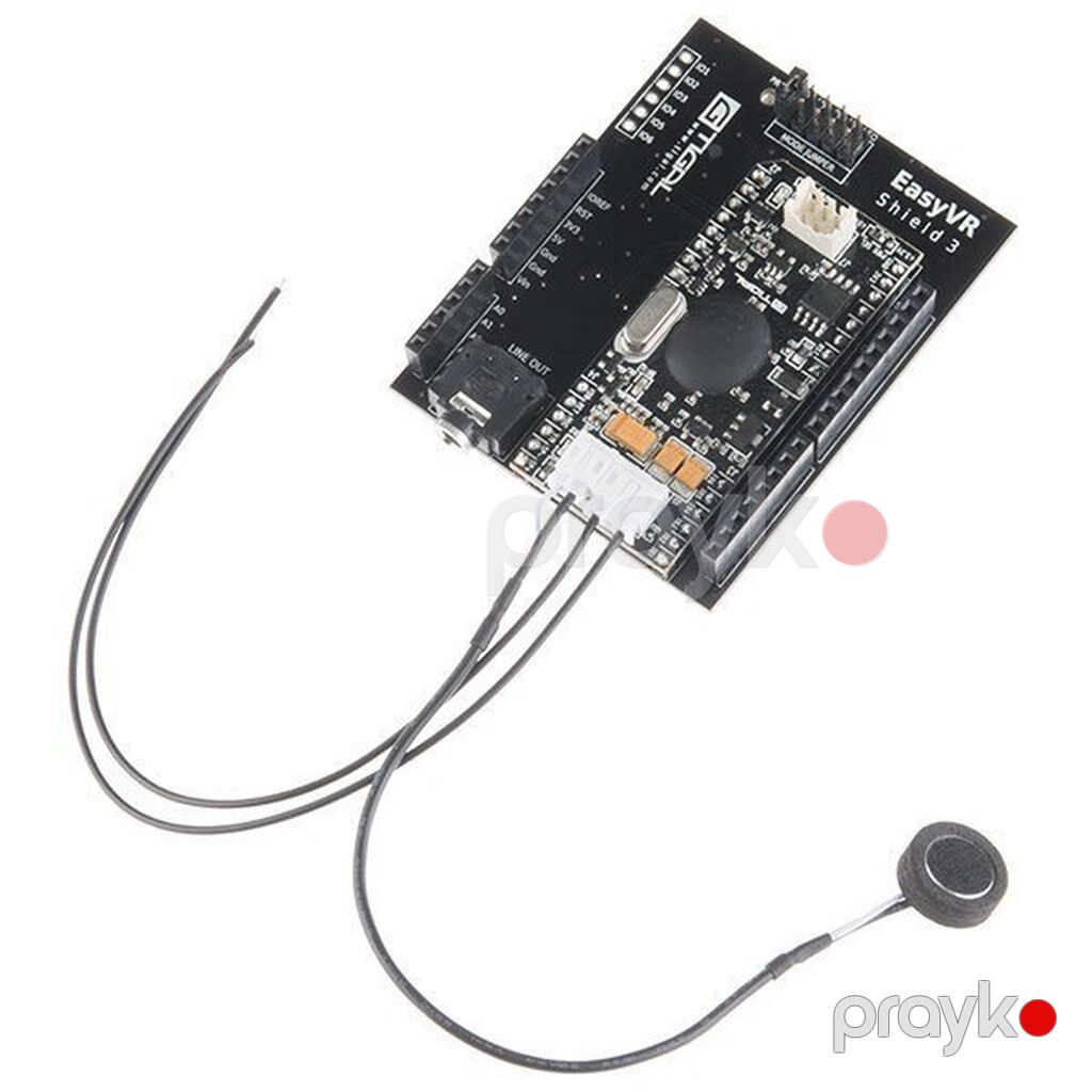 Kateqoriya: Arduino və Dəstləri Arduino Shield Məhsul: EasyVR — Mikrafonlar, Bakı (2)