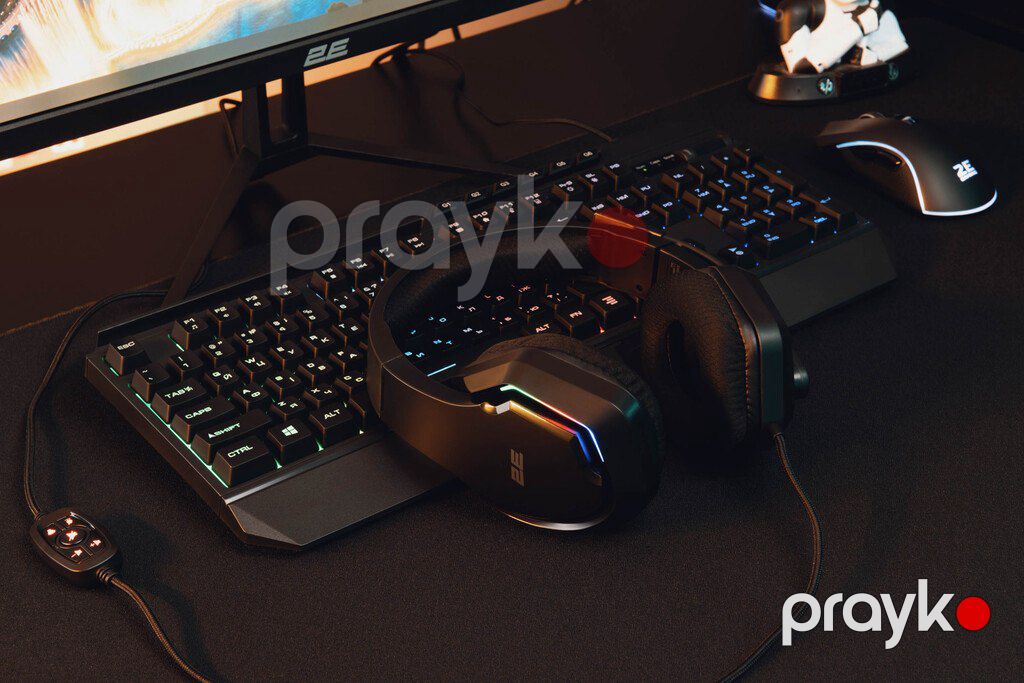 Qulaqlıq "2E Gamıng Headset HG315 RGB USB 7.1 Black" — Səs texnikası, Bakı (2)