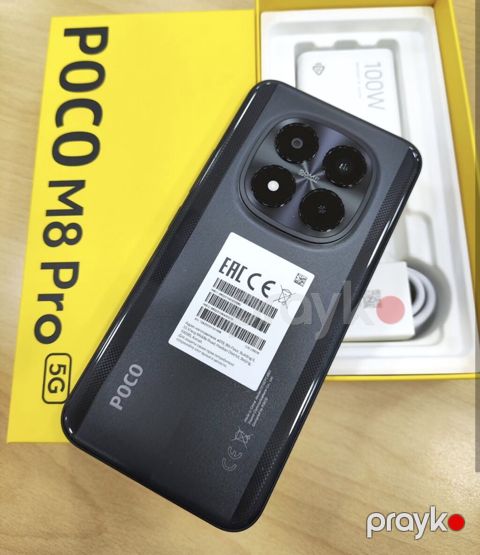 Poco M8 Pro, 512 GB, rəng - Qara, Sensor — Astara