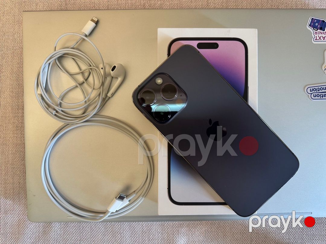 Apple iPhone 14 Pro Max Deep Purple 256GB/6GB — Smartfonlar, Bakı (2)