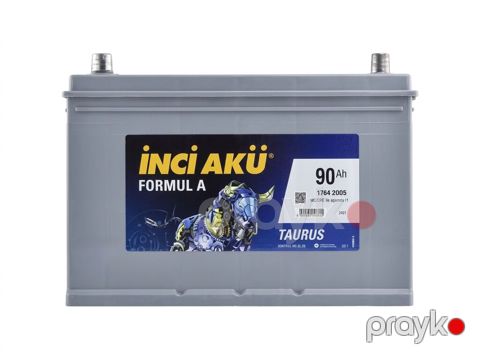 Inci Akü, 90 ah, Orijinal, Türkiyə, Yeni — Bakı