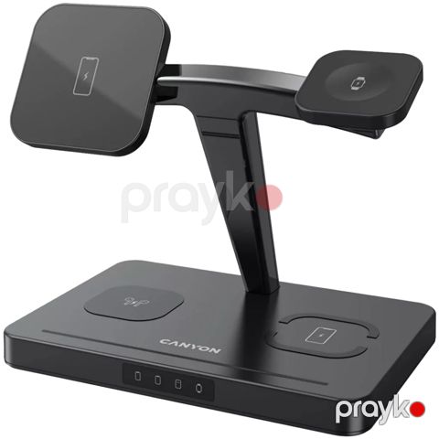Canyon Wireless Charger 4in1 Black CNS-WCS404B — Bakı