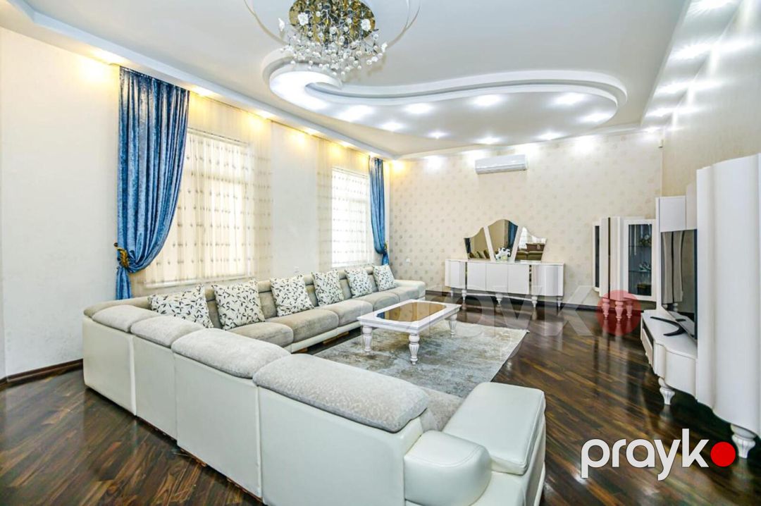 İcarəyə verilir 8 otaqlı həyət evi/bağ evi 600 m² — Ev, villa, Bakı (3)